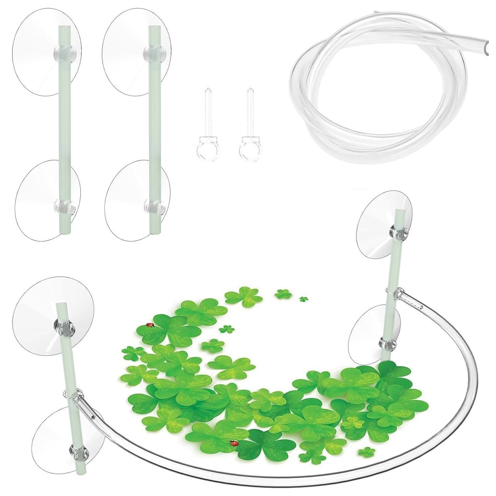 Home Improvement Fence - Clôture flottante pour plantes d'aquarium, barrière