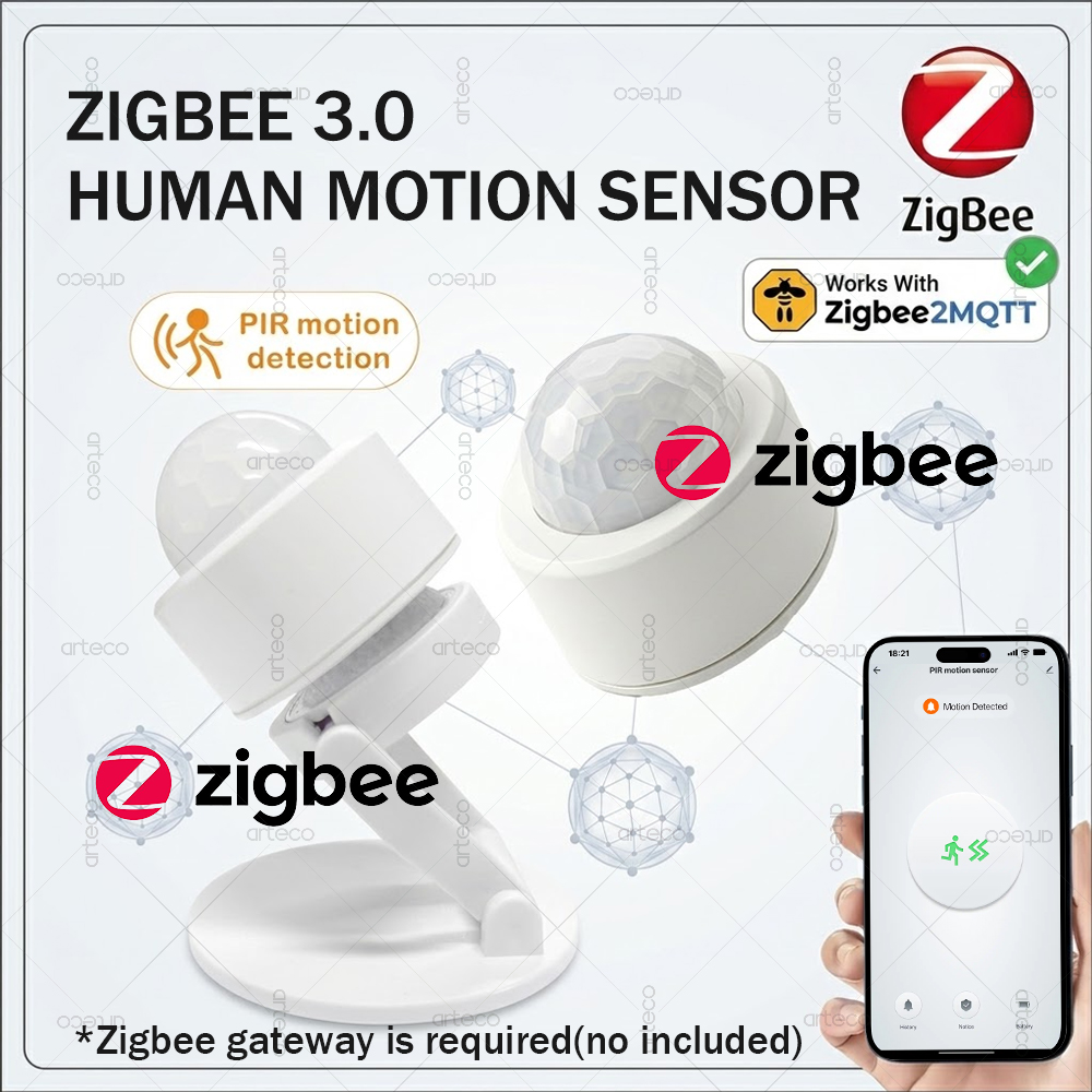 Home Improvement Hardware - Détecteur de mouvement PIR mini Zigbee
