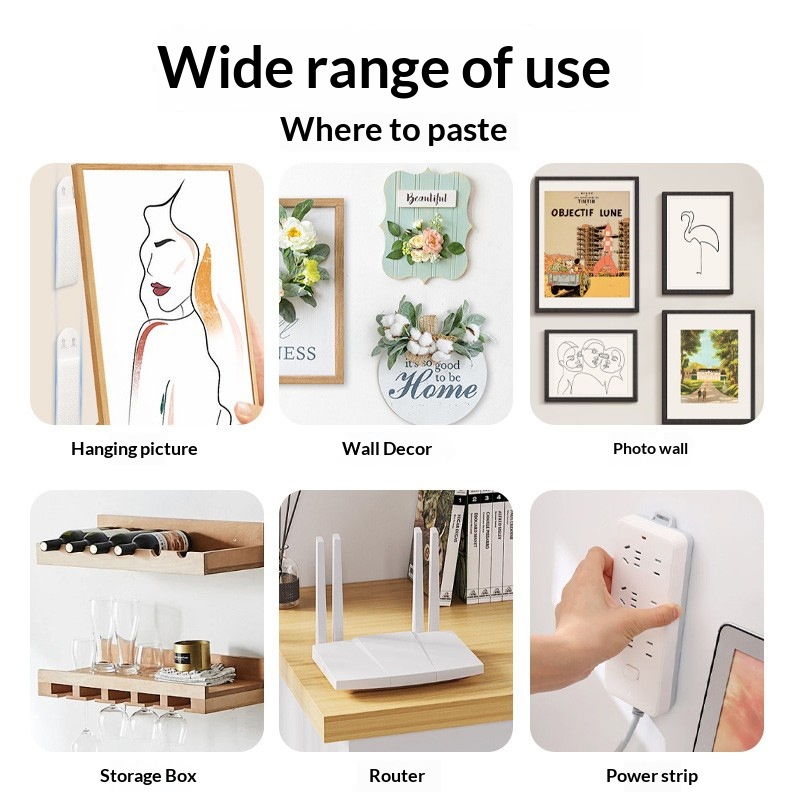 Crochets adhésifs sans perçage - Picture Hanging Strip avis et prix