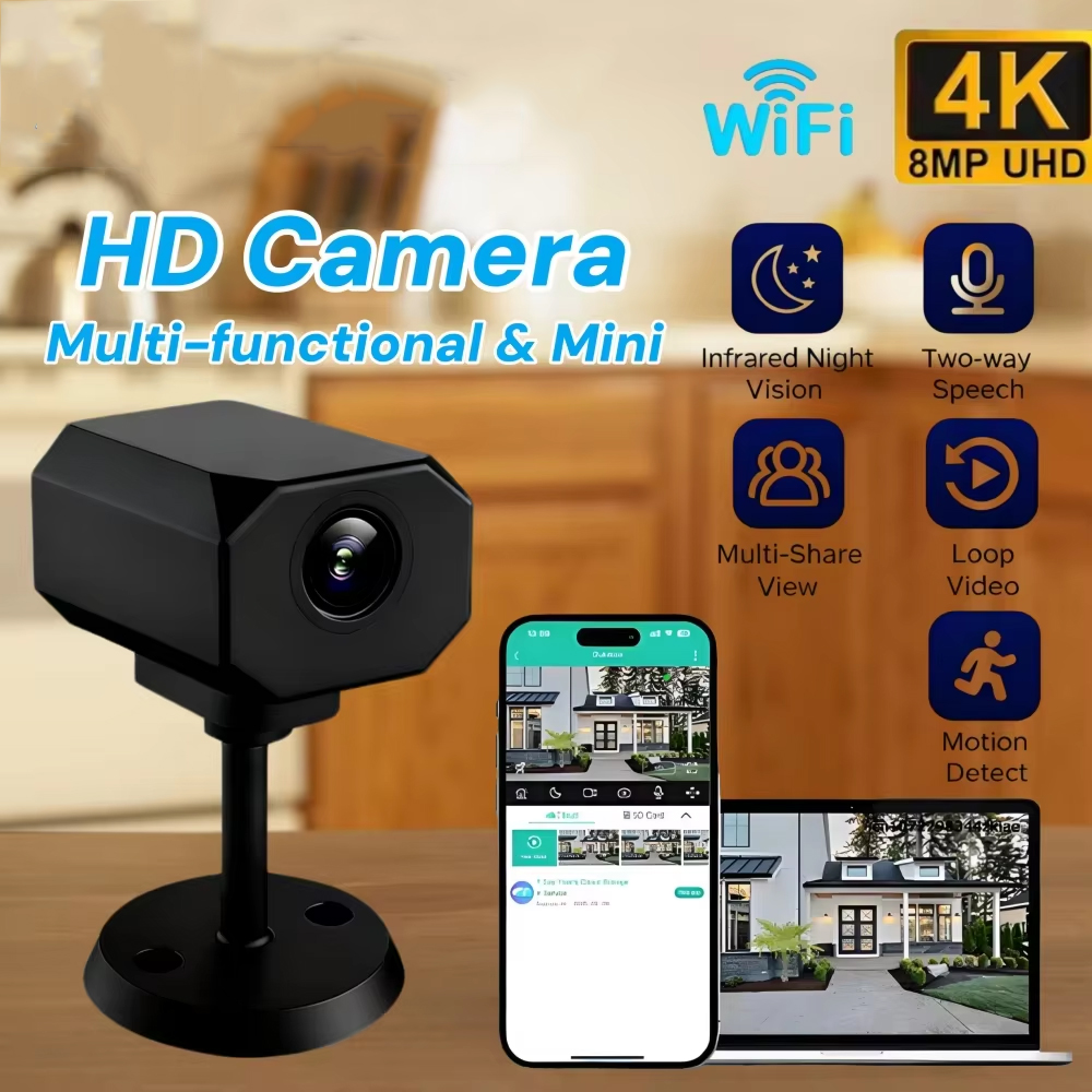 Caméra de sécurité WiFi HD 4K  - Home Improvement Hardware avis et prix