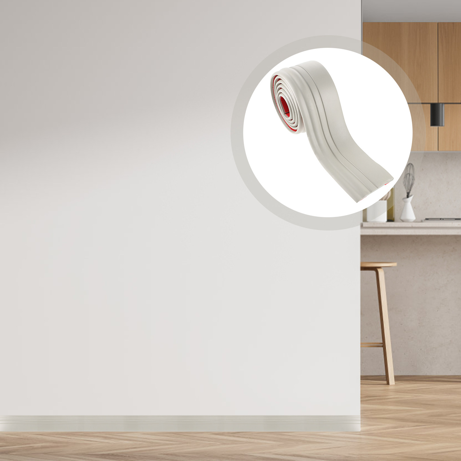 1 Rouleau de Plinthe Adhésive  - Baseboard Molding Trim avis et prix
