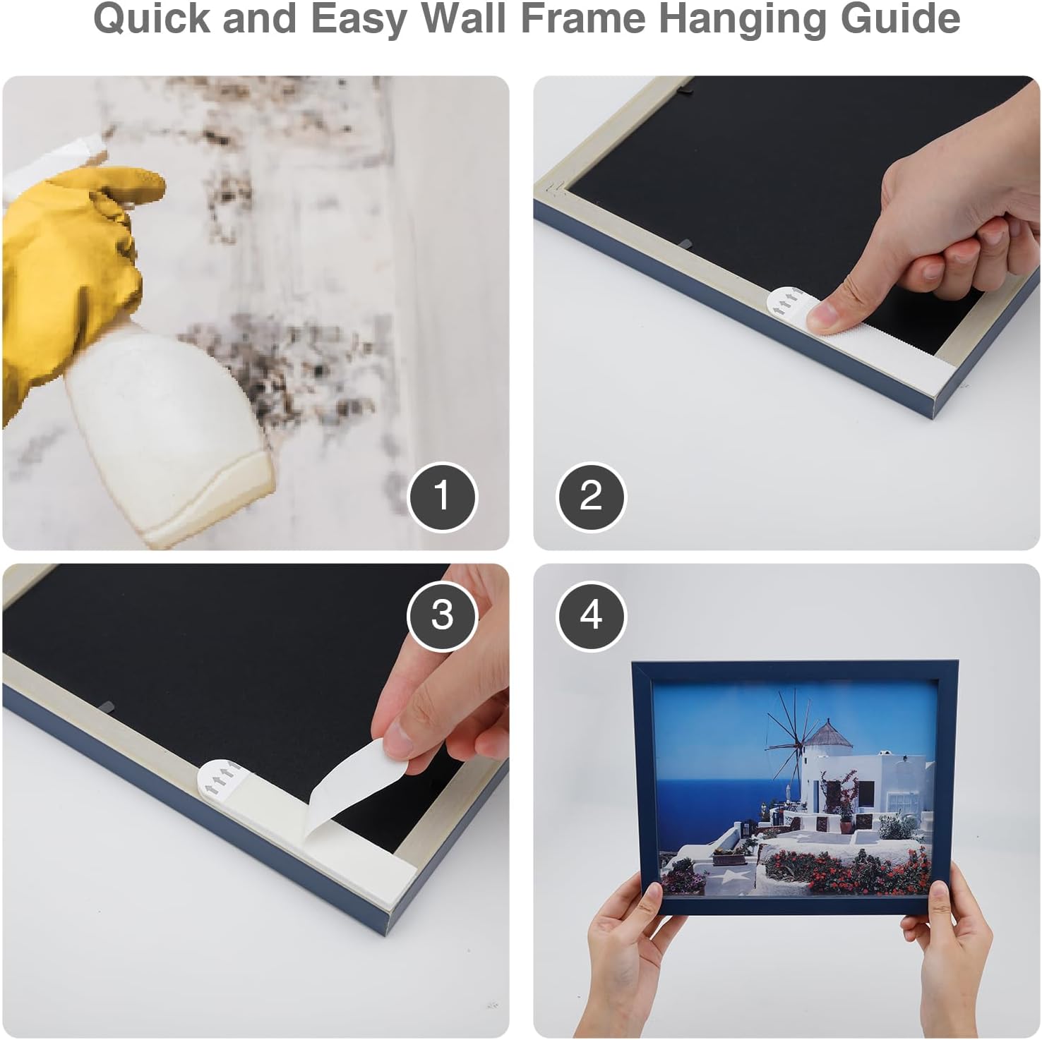 Bandes adhésives double fixati - Picture Hanging Strip avis et prix