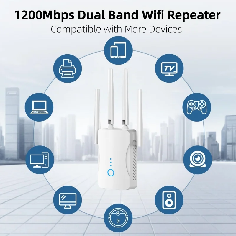 Répéteur WiFi double bande 120 - Home Improvement Hardware avis et prix