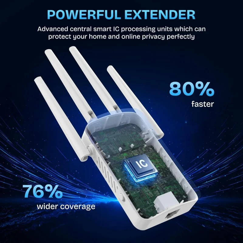 Répéteur WiFi double bande 120 - Home Improvement Hardware avis et prix
