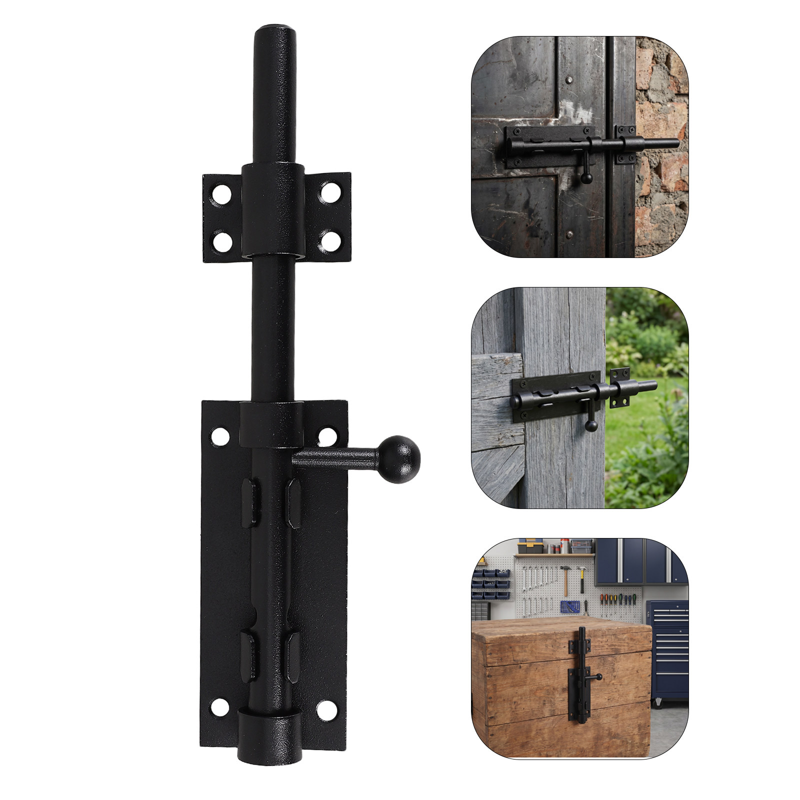 Loquet de porte de 8 pouces po - Home Improvement Fence avis et prix