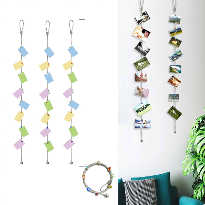 Corde de cadre photo argenté p - Picture Hanging Strip avis et prix