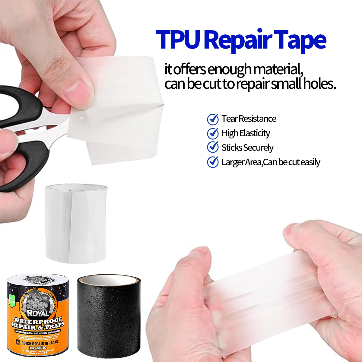 Ruban étanche pour réparation  - Roof Sealant Patch avis et prix