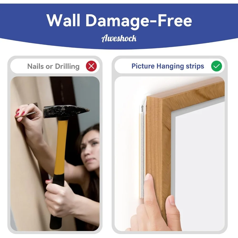 12/24 paires de bandes adhésiv - Picture Hanging Strip avis et prix