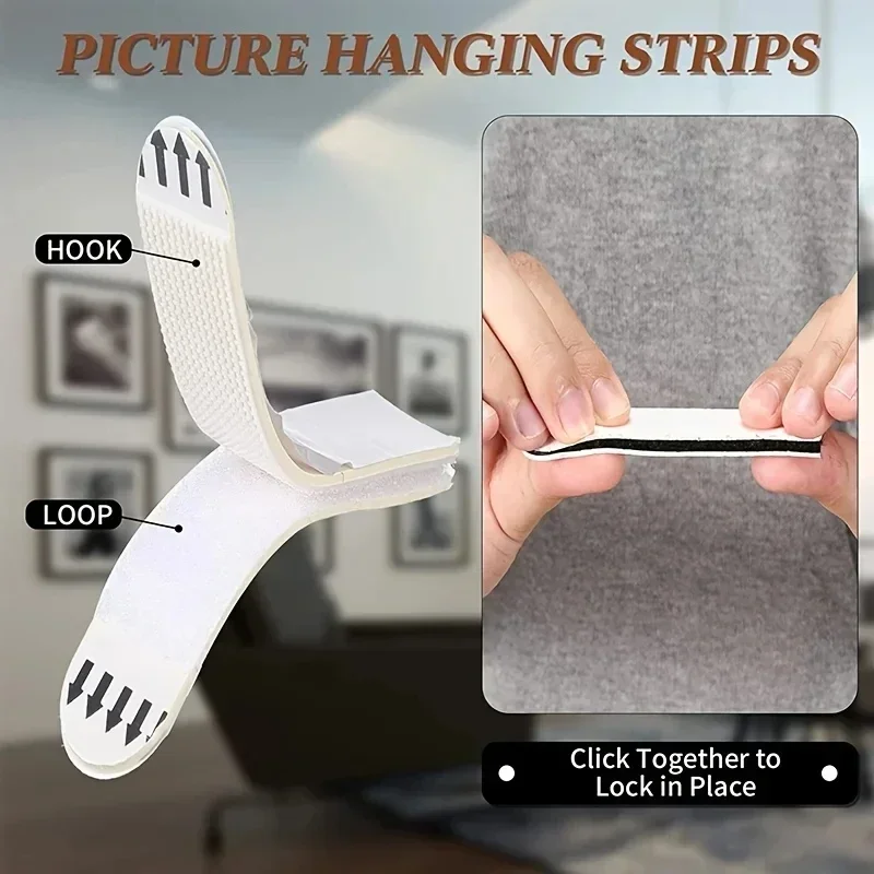 Bandes adhésives double face p - Picture Hanging Strip avis et prix