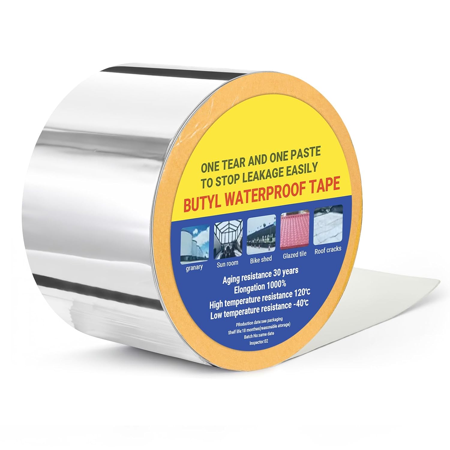 Ruban butyle 4 po x 100 pi, ru - Roof Sealant Patch avis et prix